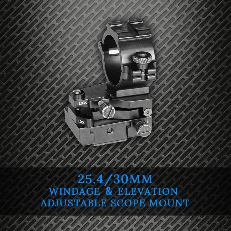Support de Rail Picatinny réglable pour la chasse, pour lunette Weaver 21mm Airsoft M4, anneaux de montage 30mm