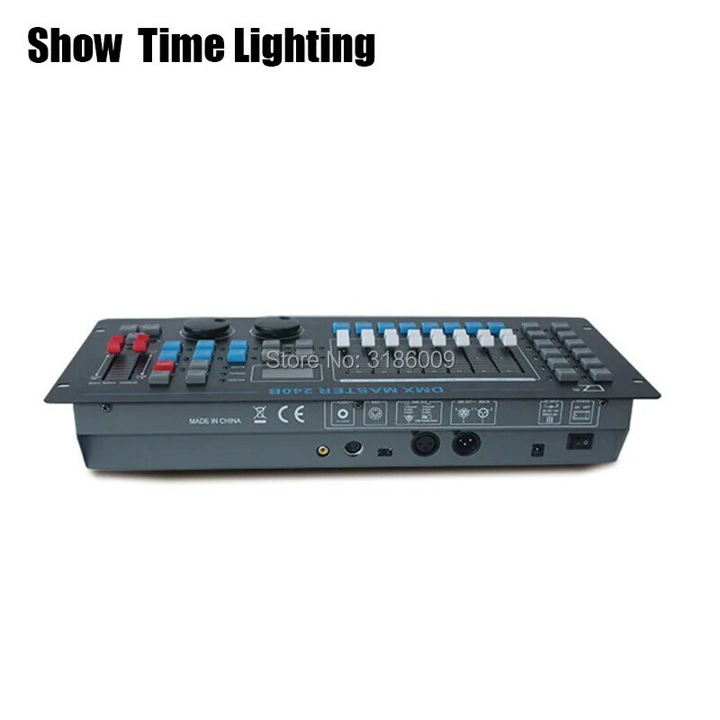 Czas na Show 240B DMX kontroler główny etap oświetlenie konsoli sprzęt DJ DMX 512 konsola do gier dla LED Par ruchoma głowica reflektory