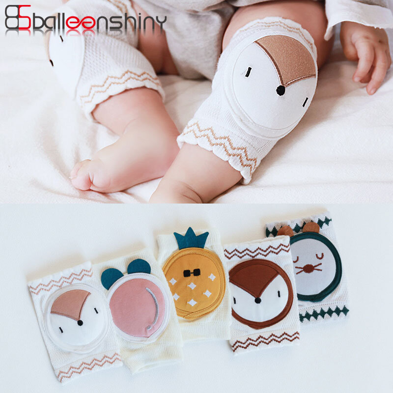 Protetor de joelho para bebês, joelheiras brilhantes para crianças pequenas, aquecedores de pernas de bebê, malha respirável, meias de aquecimento