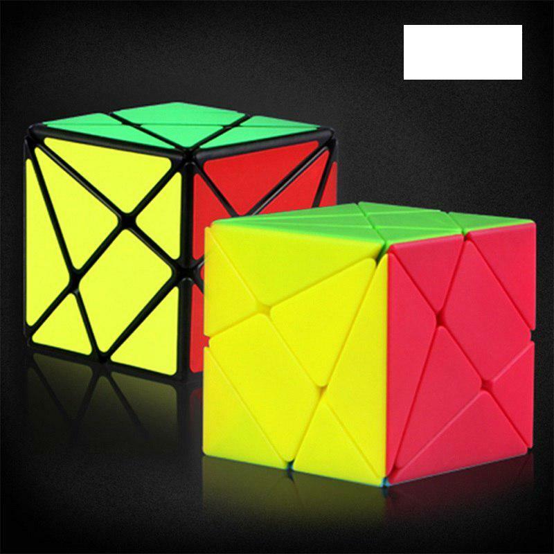 Rccity quebra-cabeça de cubo mágico, brinquedo para alívio do estresse para estudantes e crianças