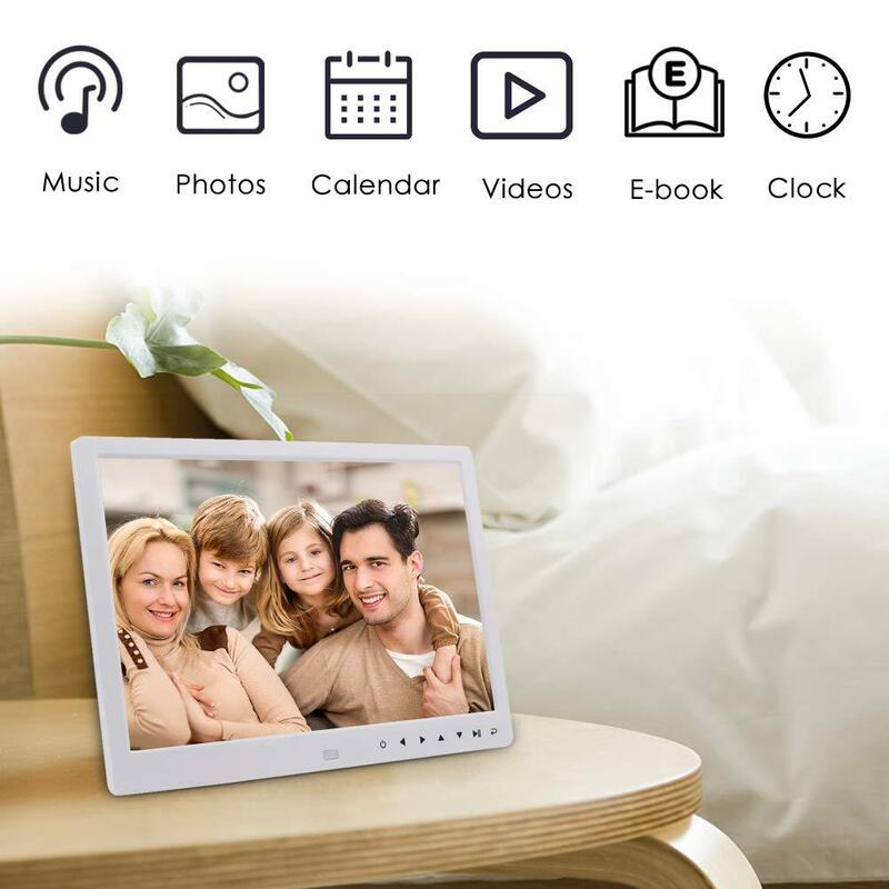 12 "fotografia cyfrowa Album Panel LCD ramka ekranu 1080P kontrola aplikacji HD 32G filmy SD/USB wyraźna rozdzielczość wyświetlacza 1280x800 r20