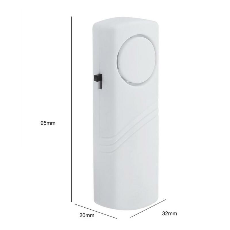 Alarma remota para puerta y ventana, antirrobo inalámbrico con Sensor magnético de seguridad para el hogar, sistema de alarma de garaje más largo, dispositivo de seguridad