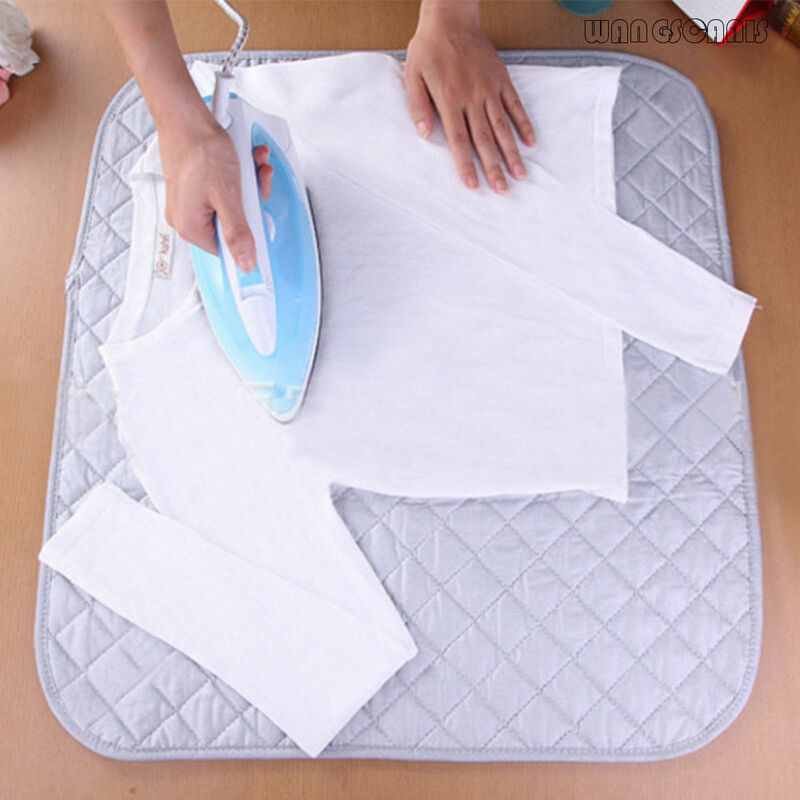 ตารางด้านบนรีดผ้าซักรีด Pad เครื่องซักผ้าฝาครอบ Board ทนความร้อนผ้าห่มกดเสื้อผ้า Protector แบบพกพา