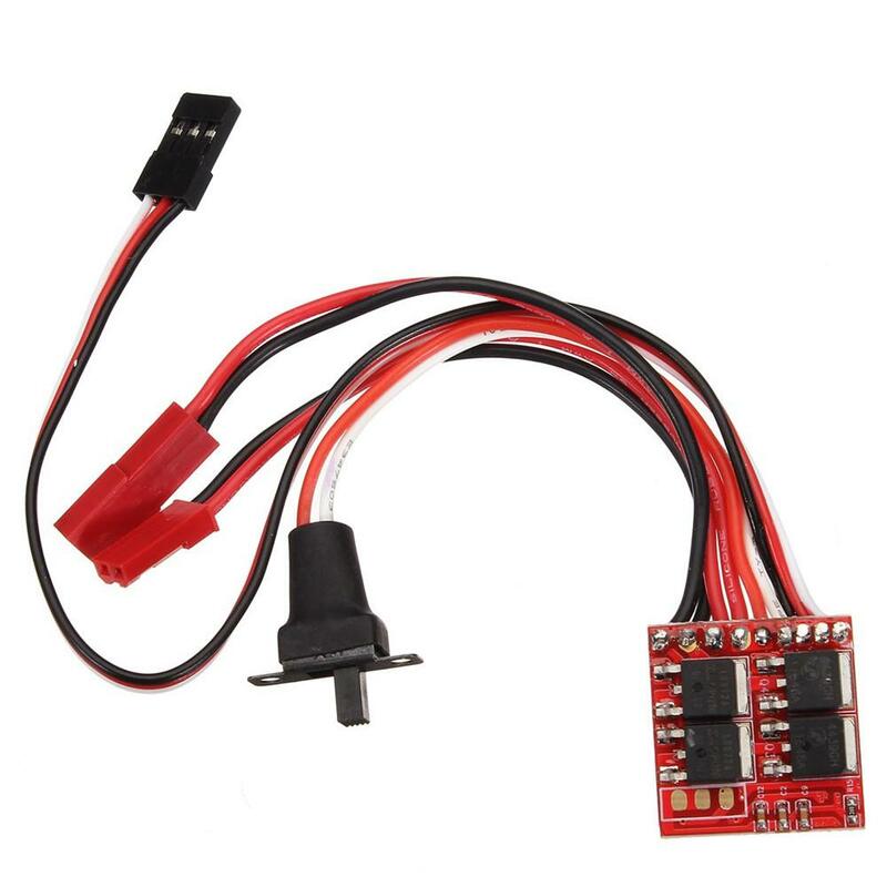 RCtown 20A Double Sides Brushed ESC for RC Car/Boat Speed Controller With Brake For RC 1/16 1/18 Car Boat