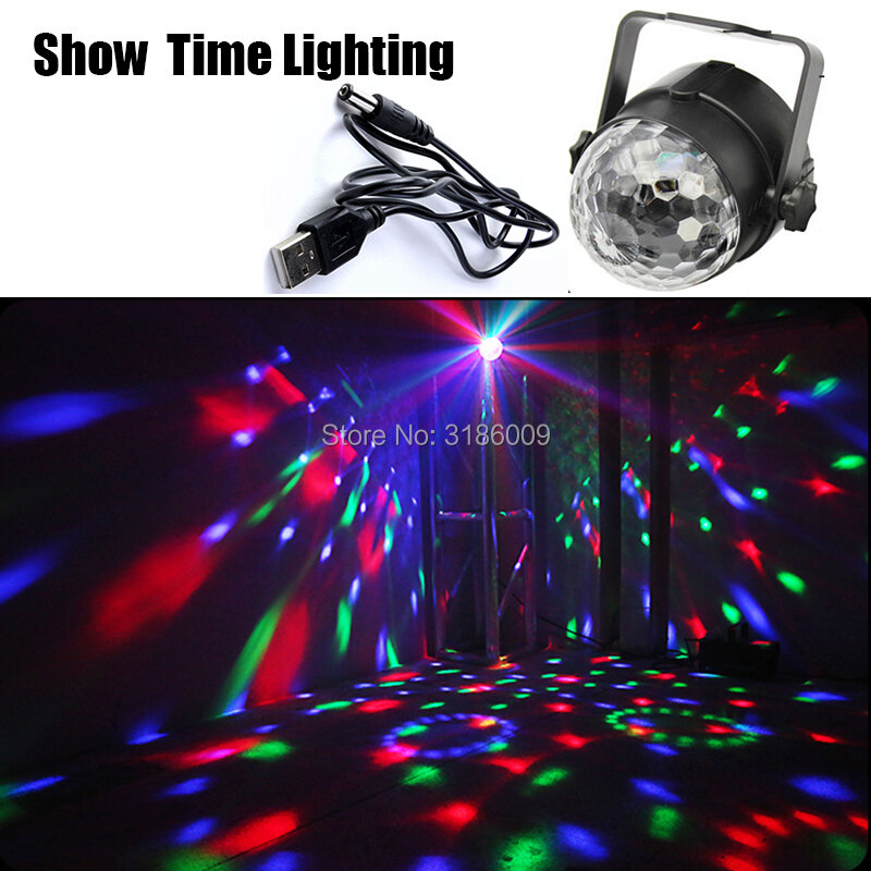 Mostrar o tempo luz de discoteca led luzes do palco dj bola de discoteca som ativado laser projetor efeito da lâmpada luz música festa de natal