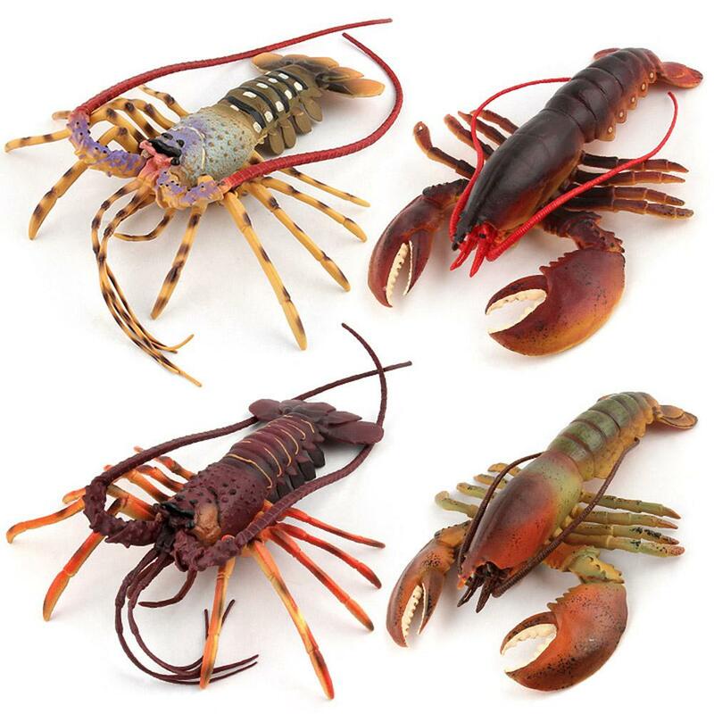 Rctown Kids Simulatie Lobster Animal Modellering Puzzel Speelgoed Decoratie