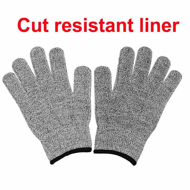 NMSafety 1 paio di guanti da cucina resistenti al taglio per uso domestico guanti da lavoro di sicurezza a 5 livelli di protezione per uso domestico