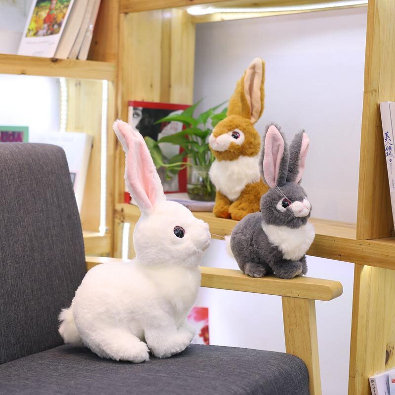 جميل أرنب صغير دمية أرنب أبيض أرنب أنشطة الزفاف رمي هدايا الأطفال أفخم اللعب