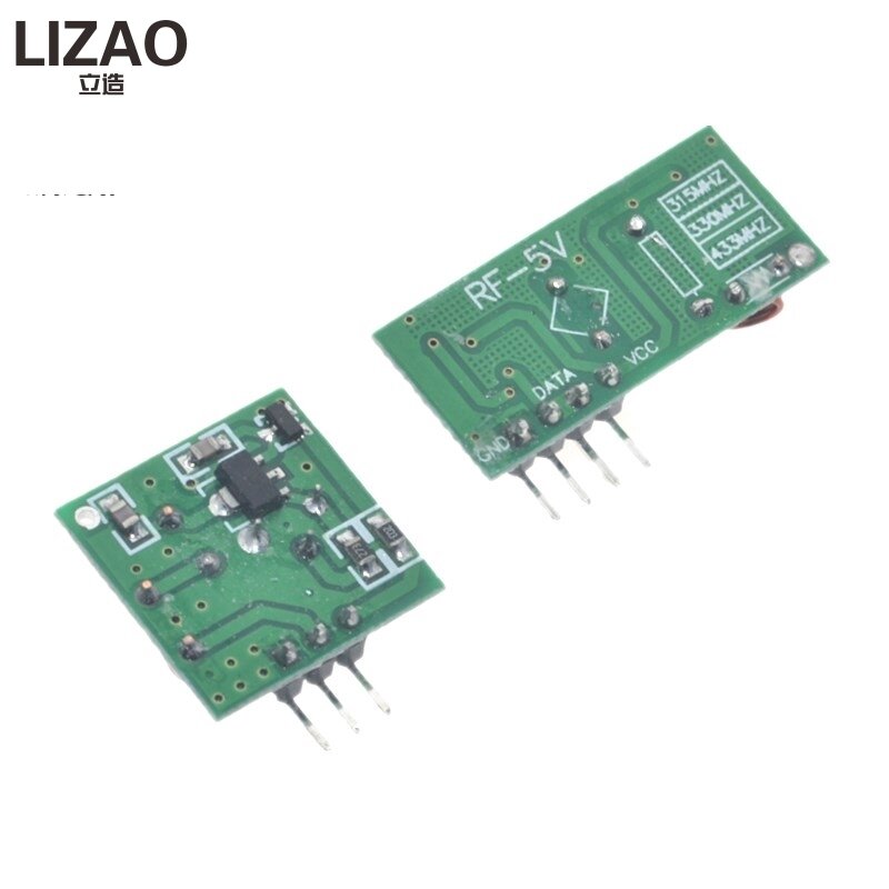Eletrônica inteligente 433 Mhz Módulo RF transmissor e receptor ligação kit Para arduino/ARM/MCU WL diy 315 MHZ/433 MHZ sem fio