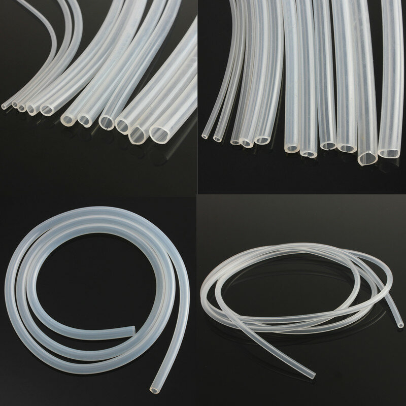 1/3 Meter Food Grade Transparent Silicone Tube Soft Rubber Hose 3 4 5 6 7 8 9 10mm Out Diameter Flexible Milk Hose Beer Pipe
