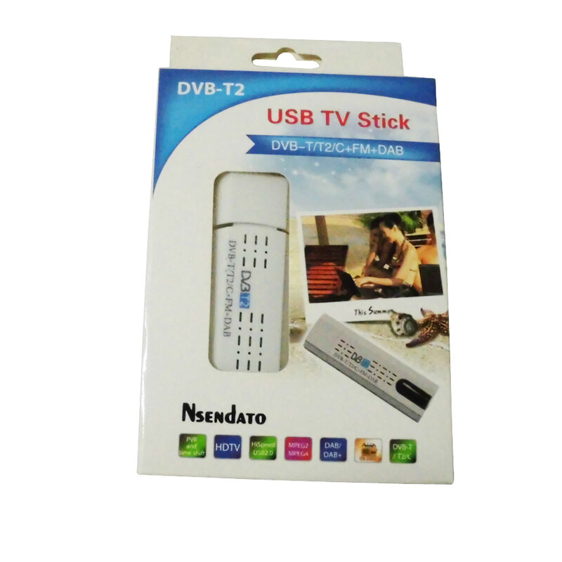 Antenne numérique USB 2.0 HDTV, Tuner à distance, enregistreur et récepteur pour DVB-T2/DVB-T/DVB-C/FM/DAB pour ordinateur portable, vente en gros, livraison gratuite