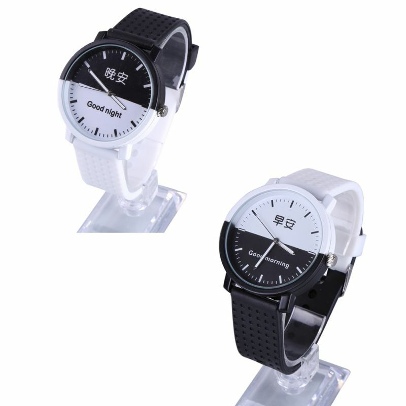 Влюбленные кварцевые наручные часы с надписью «'m boy»