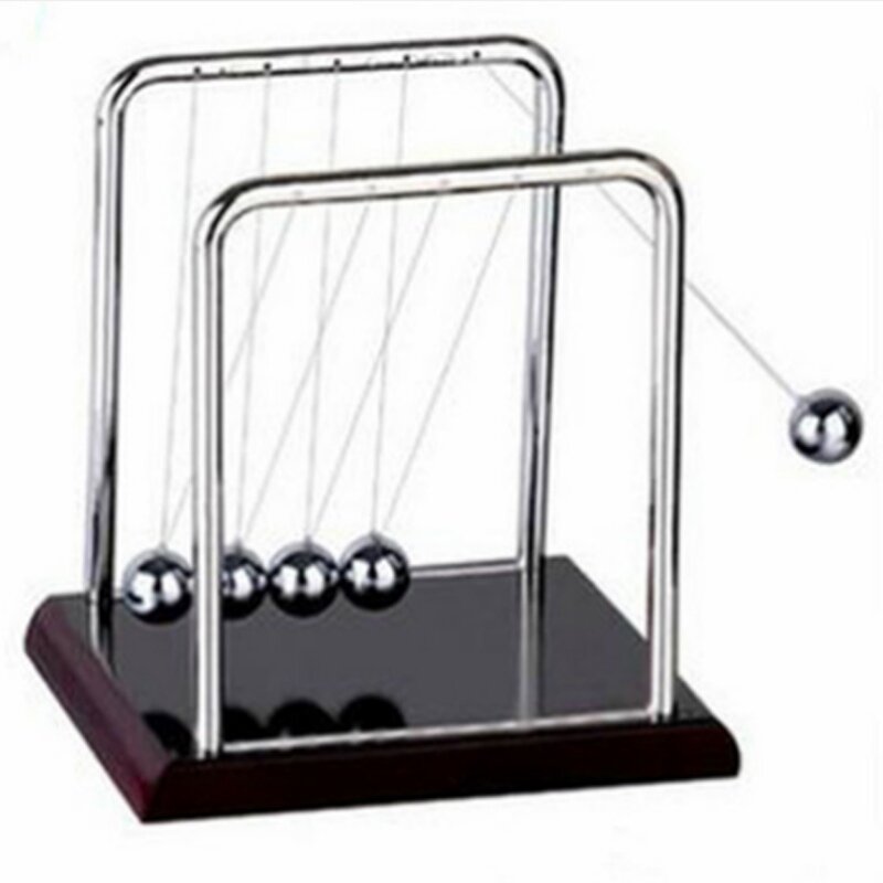 Newton Teaching Science Desk toys Cradle Steel Balance Ball Physic School Educational Supplies home decoration accessories AB
