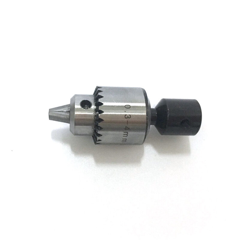 Mini Micro portabrocas eléctrico 0,3 ~ 4mm JT0 + conector del eje del Motor 5mm