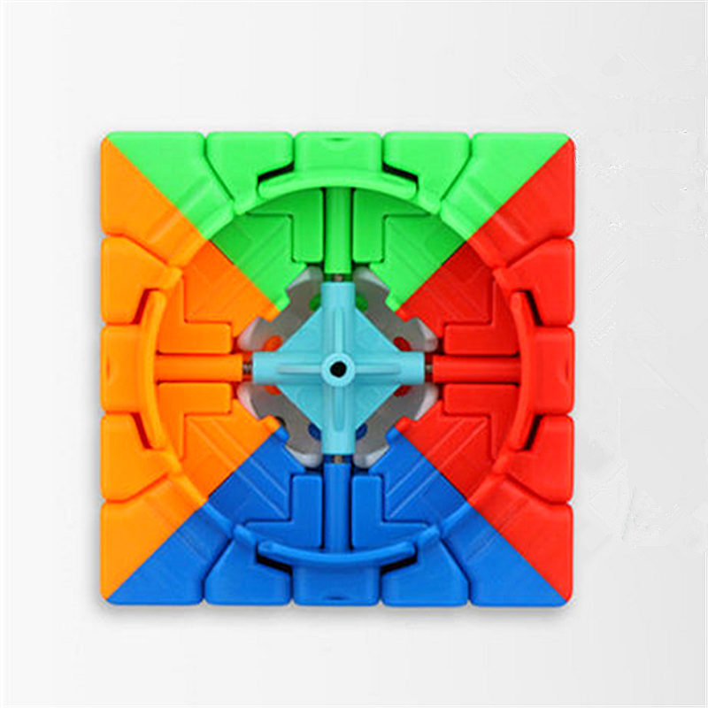 YONGJUN Yuchuang 2M 5x5x5 마그네틱 매직 큐브 Stickerless 전문 자석 퍼즐 스피드 큐브 교육 완구 학생을위한