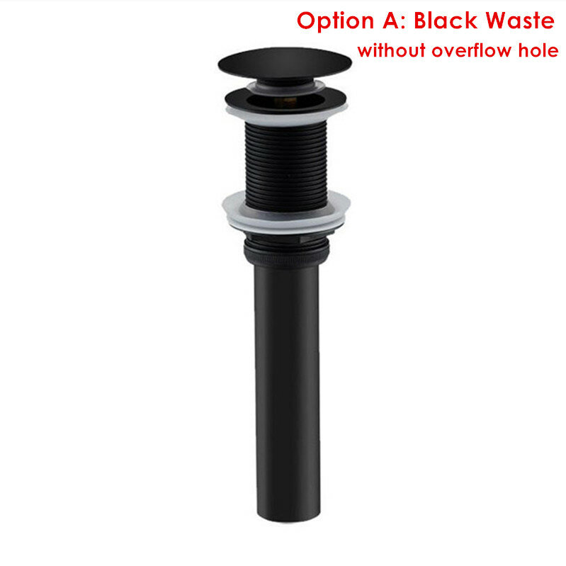Vouruna preto latão sólido tubo garrafa armadilha encanamento p-armadilha pop up drenos