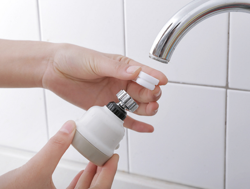 Nouveau rotation cuisine réglable robinet économie d'eau pomme de douche robinet douche cuisine robinet filtré robinet accessoires