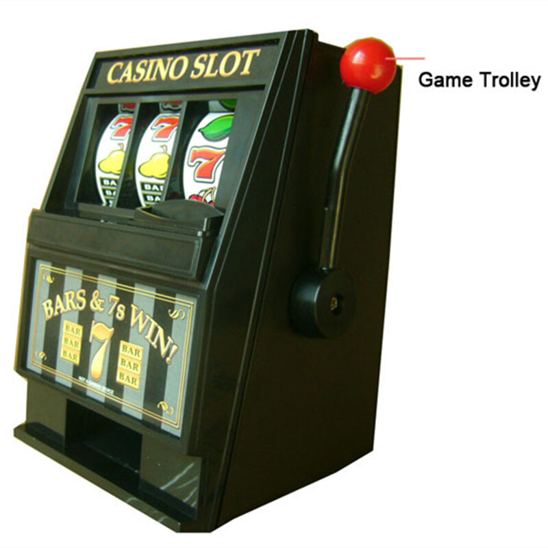 スロットマシンの貯金箱フルーツマシン貯金箱コインバンクカジノジャックポットラスベガスゲーム卓上スロットマシン酒バーギフト