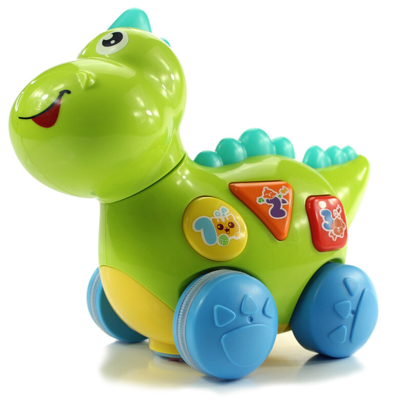 Novo brinquedo do bebê multifuncional electirc dinossauro brinquedos musicais crianças diversão aprendizagem brinquedos educativos para crianças menino presente de natal