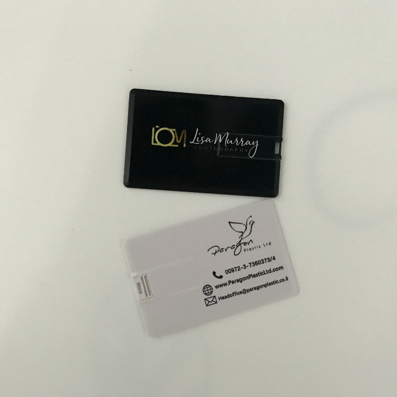 Carta di stampa di marchio su ordinazione di trasporto Pen Drive 8GB 4GB 2GB di Memoria Della Carta di Credito di Promozione super sottile di Credito scheda USB Flash Drive regalo