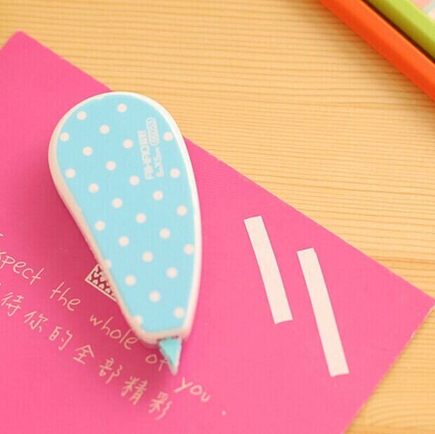 2 Stks/partij Leuke Mooie Candy-Kleur Correctie Tape voor School Briefpapier & Office Supply & Student