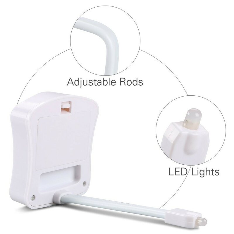 Smart Toilet Nightlight Seat lampada per sensore di luce notturna 8 colori retroilluminazione impermeabile lampada Luminaria a LED attivata dal movimento per bambino