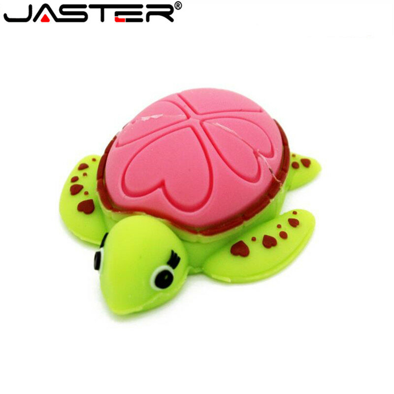 JASTER cute turtle usb 2.0 flash drive 4GB 8GB 16GB 32GB 64GB memory disk thumb drive pen