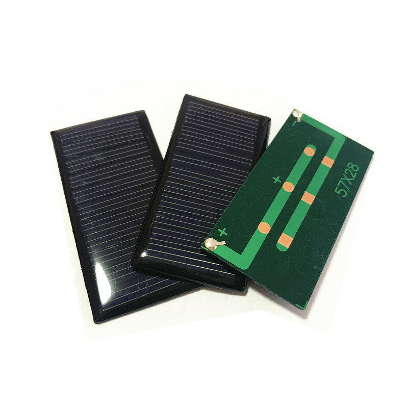 Hele Koop Min Zonnepaneel 0.5V 1V 2V 3V 4V 5V 6V 80MA 100MA 120MA 130MA 160MA 210MA Zonnecel Voor Diy Solar Charger