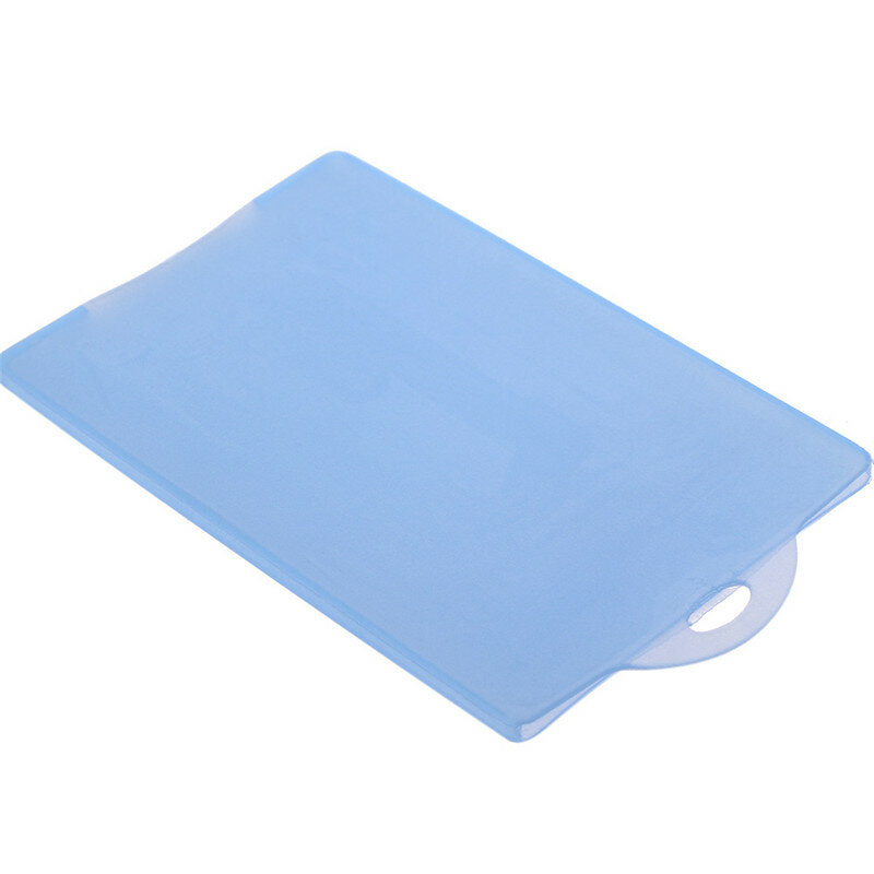 1 Pcs Thicken Waterproof PVC Transparent ID Bus Card Passport Holder Credit Card Protector Dustproof Clear Card Holder