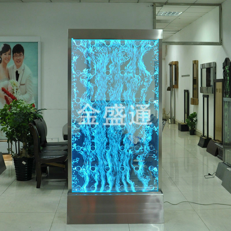 Mur à bulles d'eau avec lumière led effet KTV, séparateur mural de panneau, écran à bulles d'eau, fontaine à bulles
