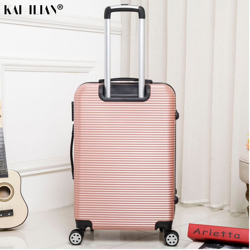 Sipnner – valise de voyage à roulettes pour hommes et femmes, valise à roulettes de 20/24/28 pouces, ABS + PC, à la mode