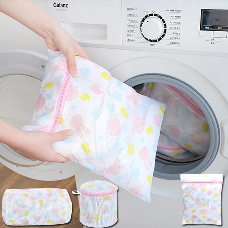 1PC Laundry Bags For Washing Machines Mesh Bra Underwear Bag For Clothes Aid Laundry Saver Bra Washing Lingerie Protecting U3