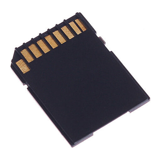 Convertidor de adaptador de tarjeta de memoria Micro SD TransFlash TF a SD SDHC, venta al por mayor, 2 piezas