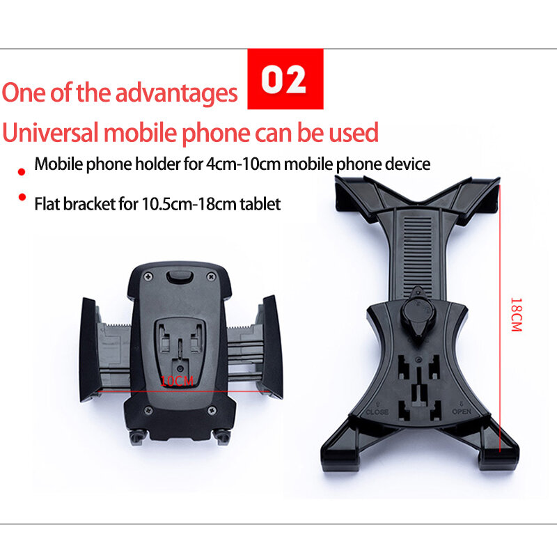 2 w 1 Universal Car Tablet PC Phone Holder Rack 360 stopni powrót podłokietnik do siedzenia stojak do montażu uchwyt telefon komórkowy 2021