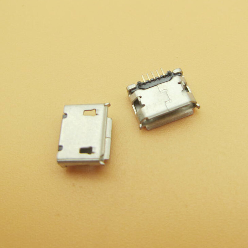 50 قطعة G21 المصغّر USB 5pin DIP موصل سالب للهاتف المحمول USB مصغّر شحن المقبس مجعد الفم جودة عالية بيع في خسارة