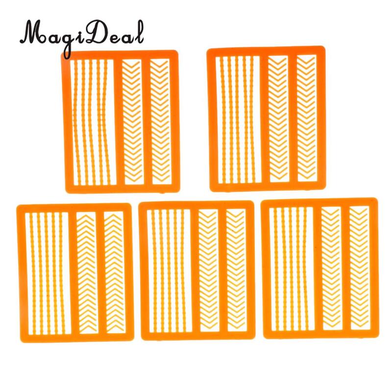 Fixador de cabelo boilie 5 cartões avaliável em 2 tamanhos isca parar laranja