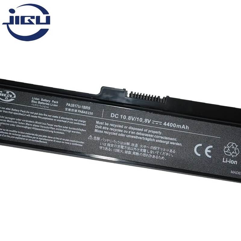 JIGU – batterie de remplacement pour ordinateur portable TOSHIBA Satellite L645 L655 L700 L730 L735 L740 L745 L750 L755 PA3817 PA3817U PA3817U-1BRS
