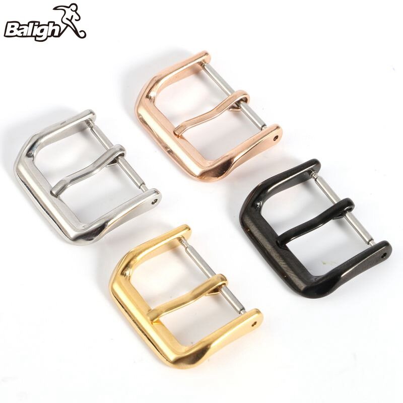 Stainless Steel Watch Band Buckle Polished Stainless Steel Parts Strap Buckles