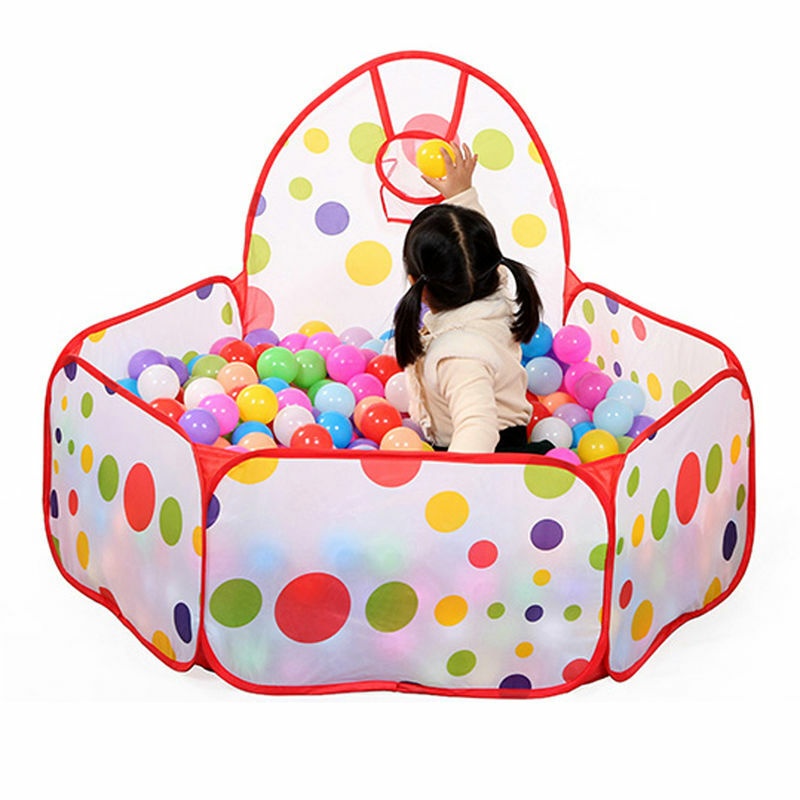 New Children Kid Ocean Ball Pit Pool Game Play Tent In/Outdoor Kids House Play Hut Pool Play Tent