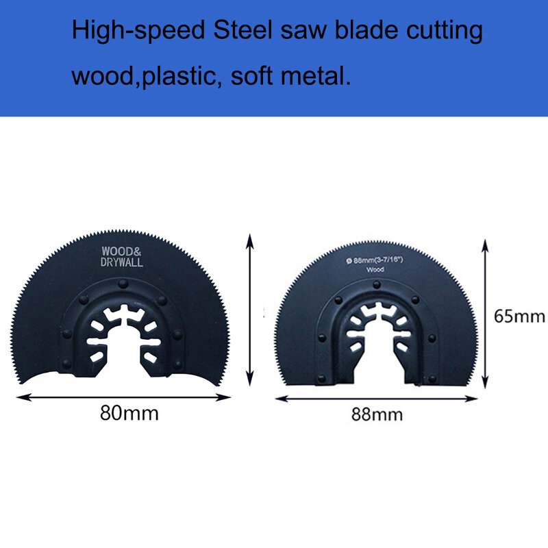 Hojas de sierra oscilantes para multimaster Fein, renovador Dremel, hoja de sierra para madera, accesorios de herramientas eléctricas, 1 ud.