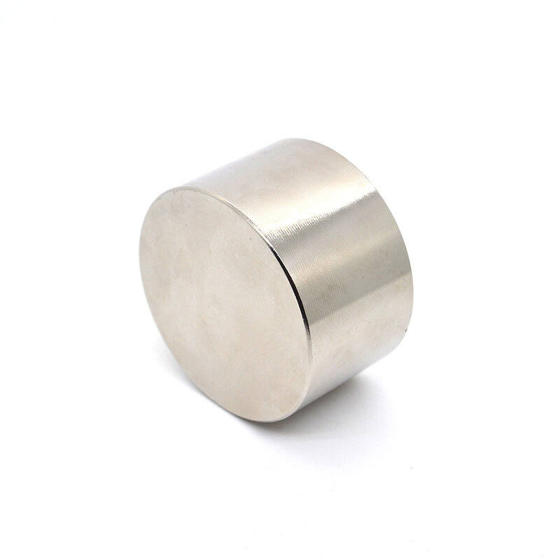 Неодимовый магнит, редкоземельный магнит, диаметр 50 мм х 30 мм, 1 шт.