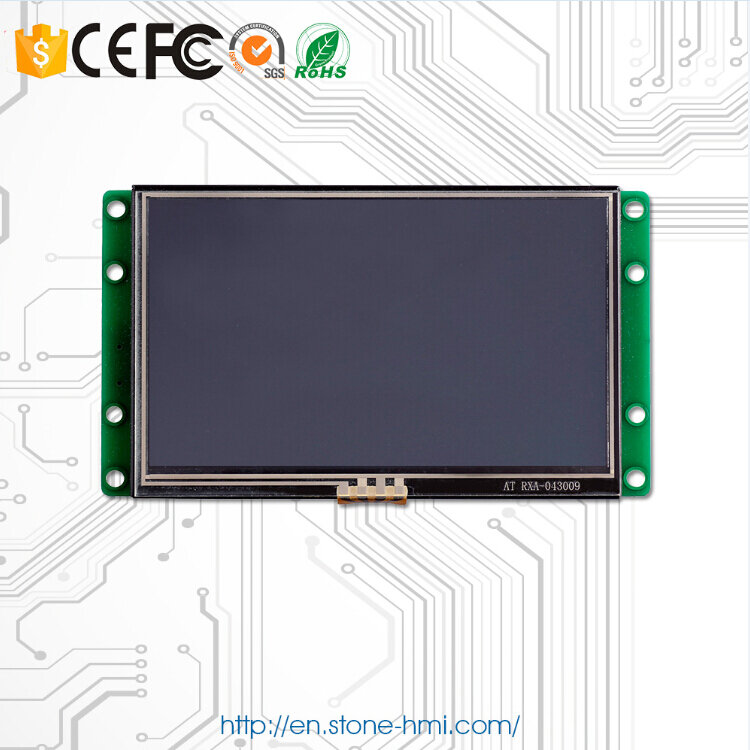 4,3 zoll Programmierbare TFT Bildschirm Modul mit Touch Controller + Software Unterstützung Jede MCU 100PCS