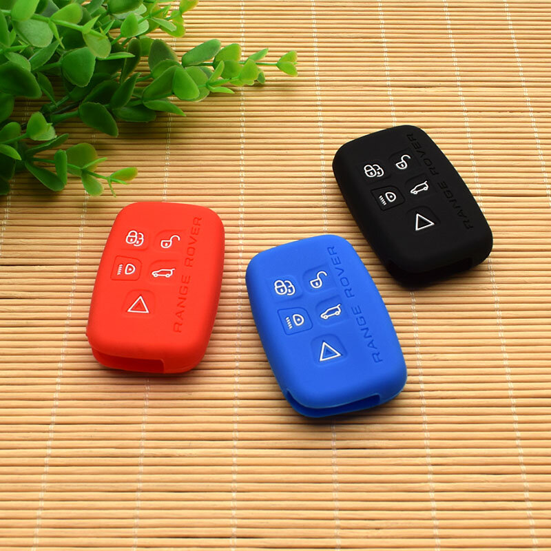 Car Silicone Smart Key for Rover Range Rover Sport/Evoque freelander discovery key set jacket Cover case remote keys styling
