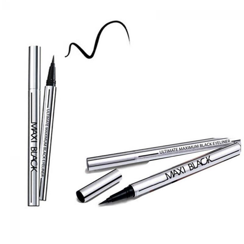 1PC Professional Frauen Ultimative Schwarz Flüssigkeit Eyeliner langlebige Wasserdichte Quick-dry Eye Liner Bleistift Stift Make-Up schönheit Werkzeuge