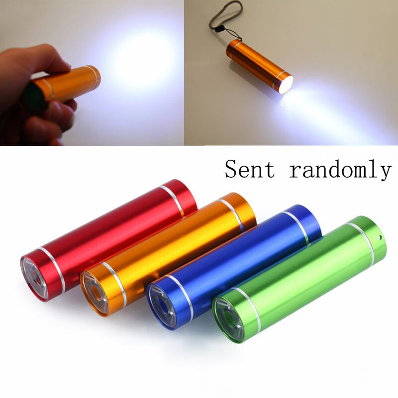 Mini lampe de poche puissante à lumière LED, 500lm, imperméable, torche Portable multifonction, très lumineuse, pour voyage et Camping