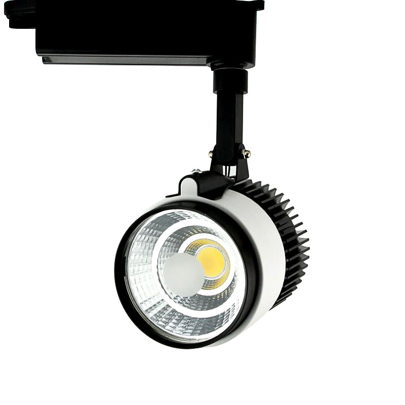 Neue COB LED Track Licht Lampe 20W 30W Track Leuchten Strahler Decken Lichter AC85-265V für shop kleidung shop