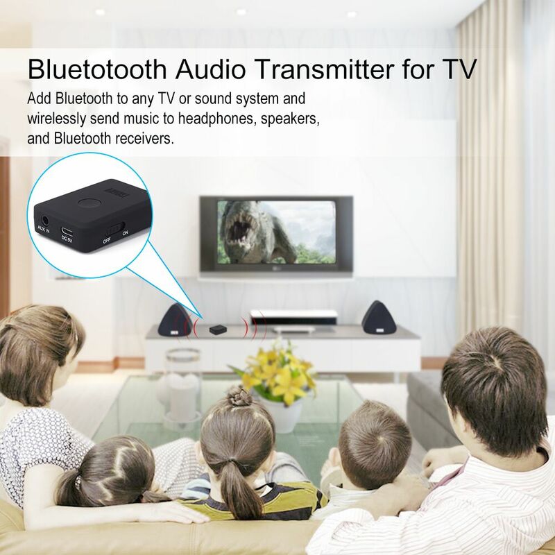 Mautr260-Bluetooth送信機受信機,2-in-1デュアルモード,ステレオオーディオアダプター,TV/スピーカー用,aptx低遅延