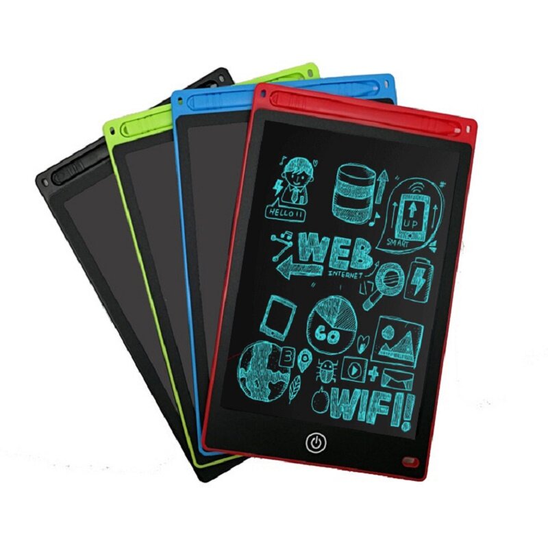 Tablet Gambar LCD Dapat Dihapus Tanpa Kertas 8.5 Inci Menakjubkan Perlengkapan Sekolah Anak-anak Menulis Bisnis Kantor Memo Pad Tablet Grafis