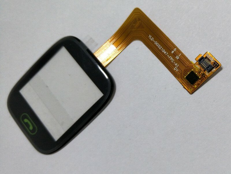 Écran tactile en verre pour montre connectée Q90 G72 pour enfants, Version 1.22 pouces, nécessite une soudure professionnelle pour l'installation