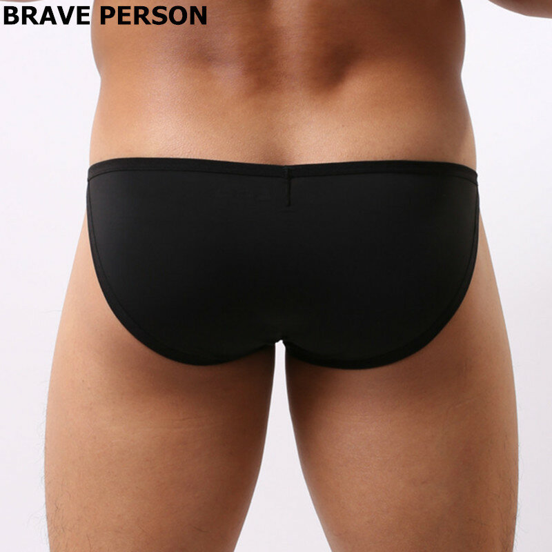 2019New Underwears ชายเซ็กซี่กางเกงชุดชั้นใน Low Smooth Nylon Brave Person
